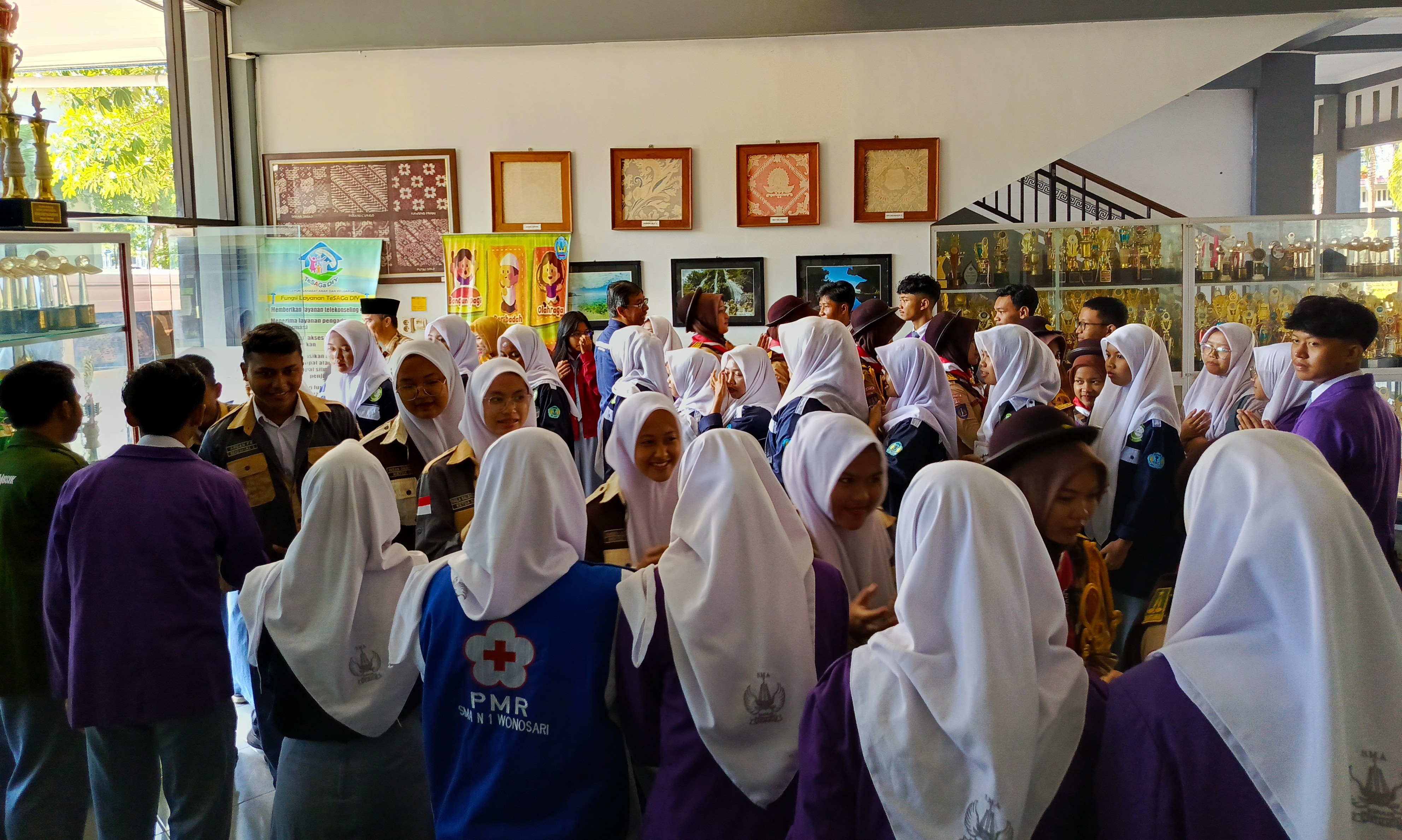 SMAN 1 Piyungan Kuatkan Organisasi Siswa Melalui Studi Tiru ke SMAN 1 Wonosari